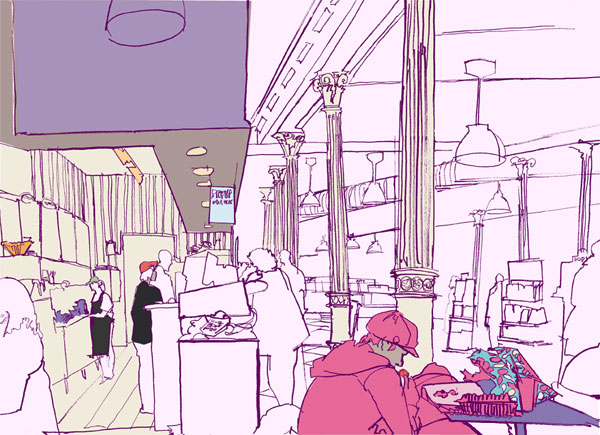 BARNES AND NOBLE STARBUCKS, UNION SQUARE