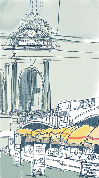 GRAND CENTRAL STATION TALL FINISH